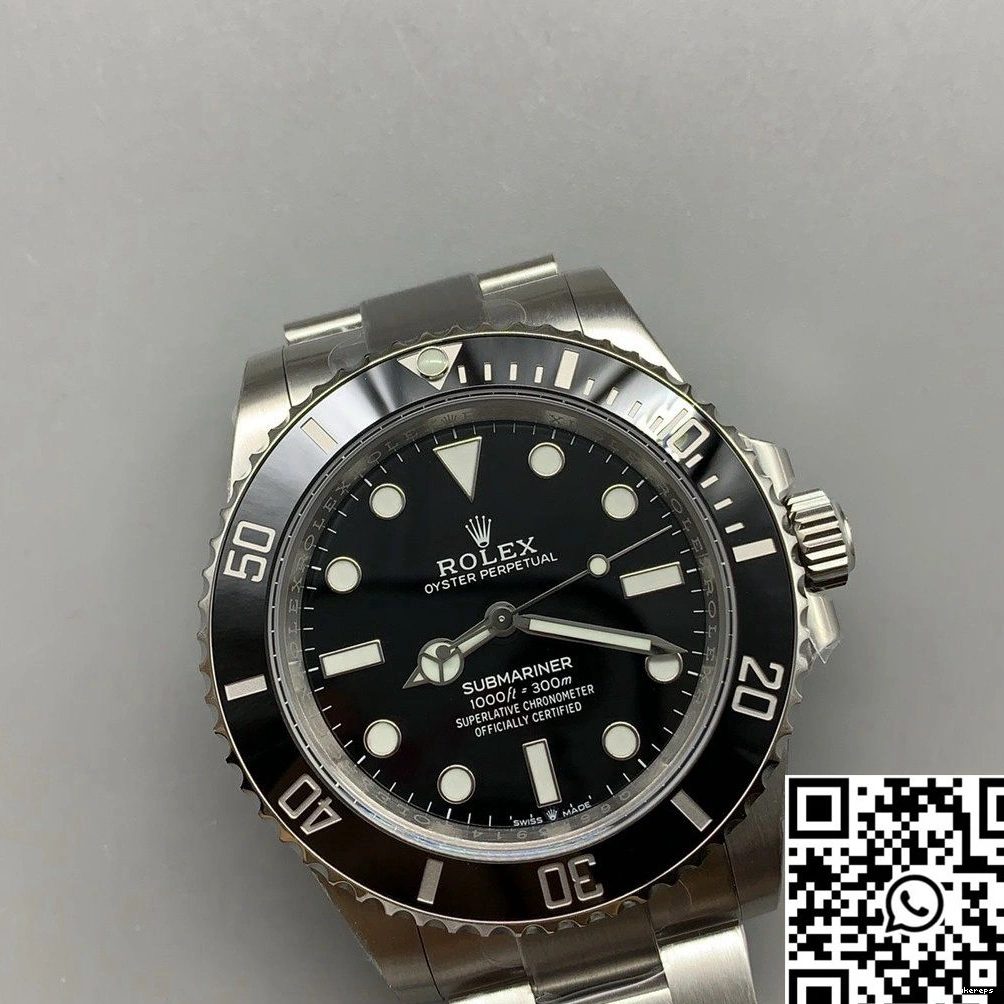 Submariner Dial 124060-97200 Black VS Factory Rolex 0203
